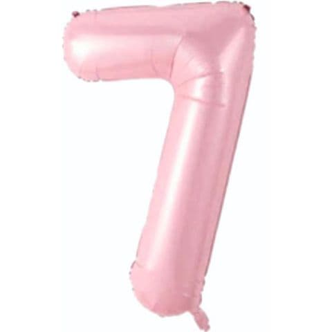 Balon broj 7 - 34”, Roza — Boom Baloni Podgorica